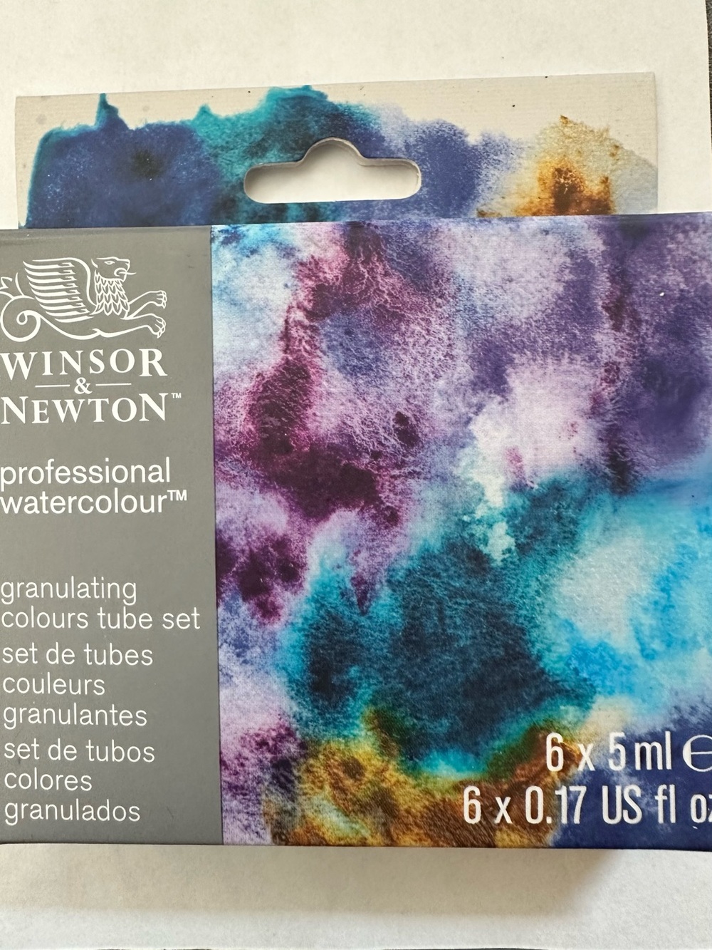 Winsor & Newton Professional Watercolour Granulating Tube Set Brand New